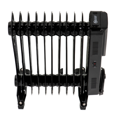 Camry  |  Sildītājs  |  CR 7813  |  Eļļas piepildīts radiators  |  2500 W  |  Jaudas līmeņu skaits 3  |  Melns