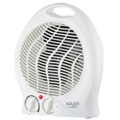 Adler  |  Sildītājs  |  AD 7728  |  Ventilatora sildītājs  |  2000 W  |  Jaudas līmeņu skaits 2  |  Balts