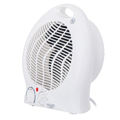 Adler  |  Sildītājs  |  AD 7728  |  Ventilatora sildītājs  |  2000 W  |  Jaudas līmeņu skaits 2  |  Balts
