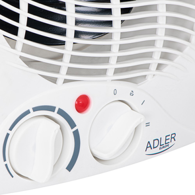 Adler  |  Sildītājs  |  AD 7728  |  Ventilatora sildītājs  |  2000 W  |  Jaudas līmeņu skaits 2  |  Balts