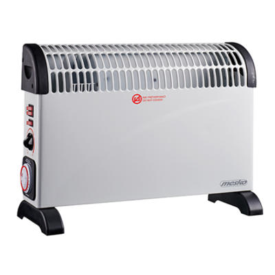 Mesko  |  Konvektora sildītājs ar taimeri un turbo ventilatoru  |  MS 7741w  |  Konvekcijas sildītājs  |  2000 W  |  Jaudas līmeņu skaits 3  |  Balts