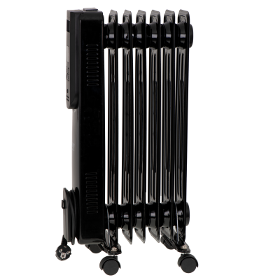 Camry  |  Oil-Filled Radiator with Remote Control  |  CR 7812  |  Oil Filled Radiator  |  1500 W  |  Number of power levels 3  |  Black