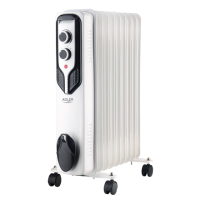 Adler  |  Eļļas sildītājs  |  AD 7816  |  Eļļas sildītājs  |  2000 W  |  Jaudas līmeņu skaits 3  |  Balta