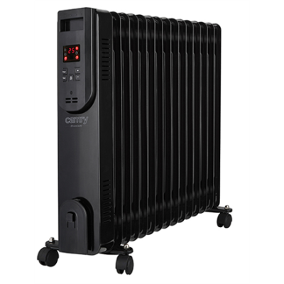 Camry  |  Oil-Filled Radiator with Remote Control  |  CR 7820  |  Oil Filled Radiator  |  2500 W  |  Number of power levels 3  |  Black