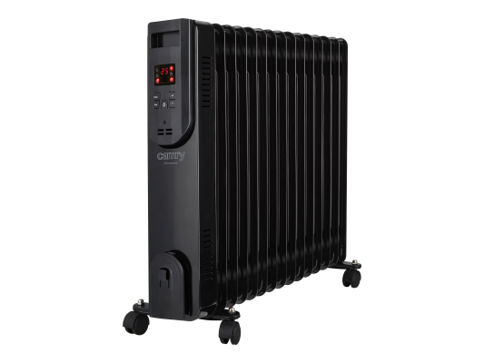 Camry  |  Oil-Filled Radiator with Remote Control  |  CR 7820  |  Oil Filled Radiator  |  2500 W  |  Number of power levels 3  |  Black