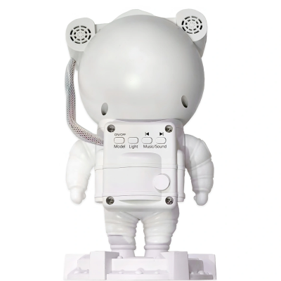 Astronaut LED projector with speaker and remote control, 5W