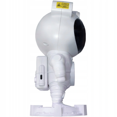 Astronaut LED projector with speaker and remote control, 5W