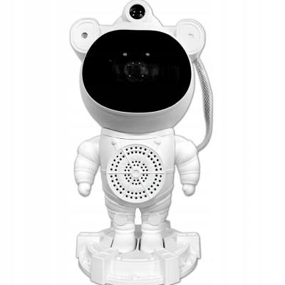 Astronaut LED projector with speaker and remote control, 5W