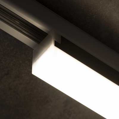 Three-phase LED rail luminaire LTL-E, 3F, 24W, 3000,4000,6500K, 120cm, IP20