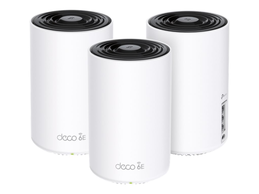TP-LINK Deco XE75(3-pack) AXE5400 Whole Home Mesh Wi-Fi 6E System(Tri-Band)  |  TP-LINK