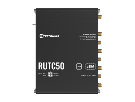 Teltonika RUTC5021 Industrial 5G Router with Wi-Fi 6