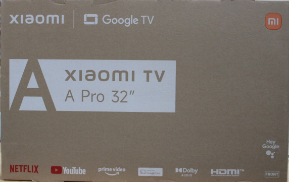 РАСПРОДАЖА. Xiaomi QLED TV A Pro 2026 32"  |  РАСПРОДАЖА.  |  Xiaomi QLED TV A Pro 2026  |  32"  |  Smart TV  |  Google TV  |  HD  |  Темно-серый  |  ПОВРЕЖДЕНА УПАКОВКА
