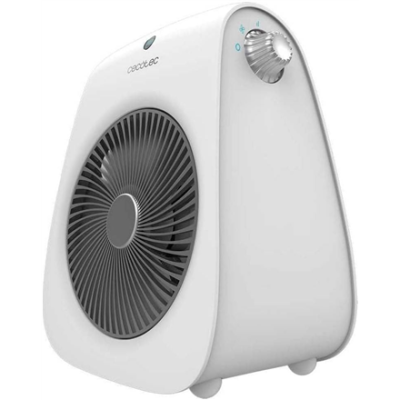 Cecotec ReadyWarm 2000 Max Force Balts  |  Ventilators sildītājs  |  2000 W  |  Jaudas līmeņu skaits 2  |  Piemērots telpām līdz 20 m²  |  Balts
