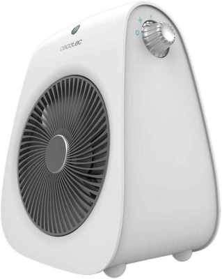 Cecotec ReadyWarm 2000 Max Force Balts  |  Ventilators sildītājs  |  2000 W  |  Jaudas līmeņu skaits 2  |  Piemērots telpām līdz 20 m²  |  Balts