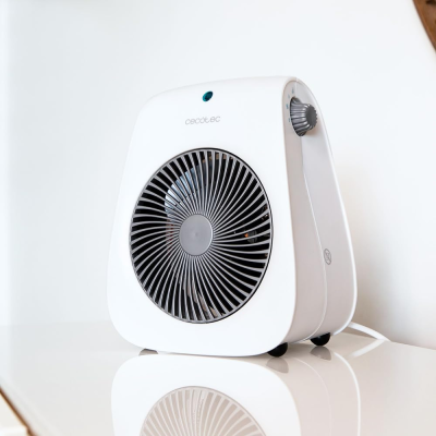 Cecotec ReadyWarm 2000 Max Force Balts  |  Ventilators sildītājs  |  2000 W  |  Jaudas līmeņu skaits 2  |  Piemērots telpām līdz 20 m²  |  Balts