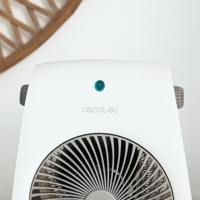 Cecotec ReadyWarm 2000 Max Force Balts  |  Ventilators sildītājs  |  2000 W  |  Jaudas līmeņu skaits 2  |  Piemērots telpām līdz 20 m²  |  Balts