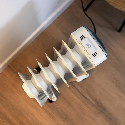 Cecotec ReadyWarm 7000 telpas  |  Eļļas radiators  |  1500 W  |  Jaudas līmeņu skaits 3  |  Piemērots telpām līdz 15 m²  |  Balts