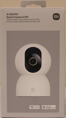 РАСПРОДАЖА. Xiaomi Smart Camera C701 EU  |  Xiaomi Smart Camera C701 EU  |  24 месяц(ев)  |  Купол  |  8 МП  |  F / 1.6  |  H.265  |  microSD карта (8 ГБ до 256 ГБ)  |  ПОВРЕЖДЕННАЯ УПАКОВКА, ДЕМО