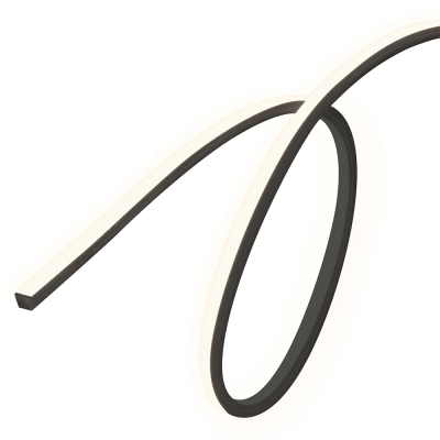Extension Kit LED Dimmable strip for acoustic panels, 2.6W, 24W, 3000K, 1000Lm, IP20, Flex Strips Acoustic Black