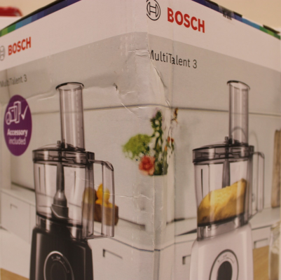 SALE OUT.  |  Bosch  |  Kitchen machine Multi Talent 3  |  MCM3110W  |  800 W  |  Number of speeds 2  |  Bowl capacity 2,3 L  |  White  |  DAMAGED PACKAGING