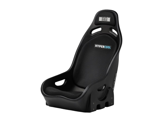 Next Level Racing ES1 Hypercool  |  Ventilēta Sim Racing Sēde  |  Simaero režģa audums  |  Melns