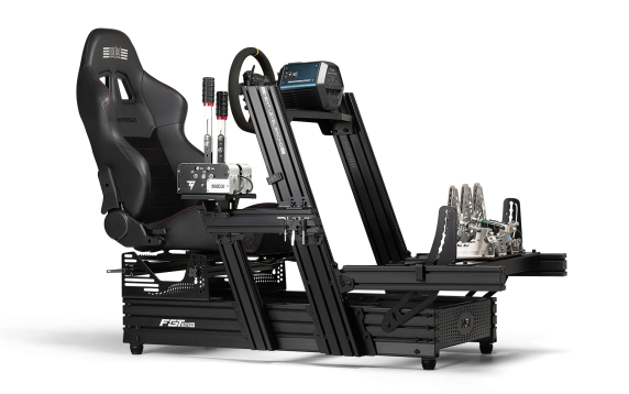 Next Level Racing Alumīnija  |  F-GT Elite 160 Riteņa Plāksnes Izdevums  |  Melns
