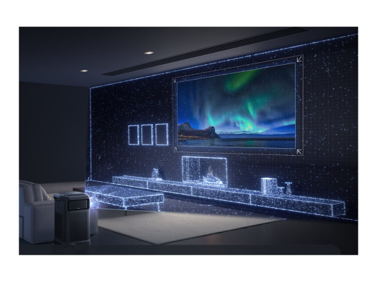 Anker Nebula Nebula X1 Pro  |  4K UHD (3840 x 2160)  |  3500 ANSI lumens  |  Black  |  Wi-Fi