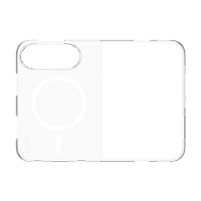 PanzerGlass Care  |  Задняя крышка  |  iPhone Duo  |  Apple  |  Переработанный пластик  |  Прозрачный