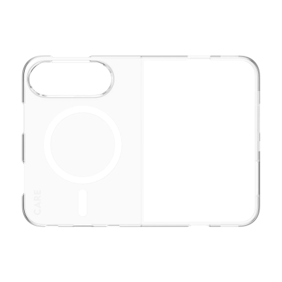 PanzerGlass Care  |  Задняя крышка  |  iPhone Duo  |  Apple  |  Переработанный пластик  |  Прозрачный