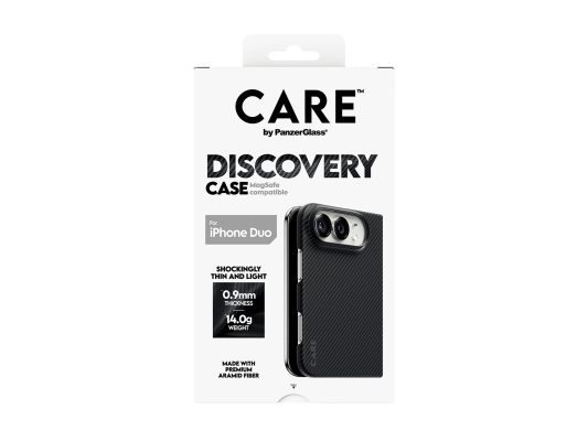 PanzerGlass Discovery Case  |  Задняя крышка  |  Apple  |  iPhone 2026 Fold  |  Переработанный пластик  |  Черный