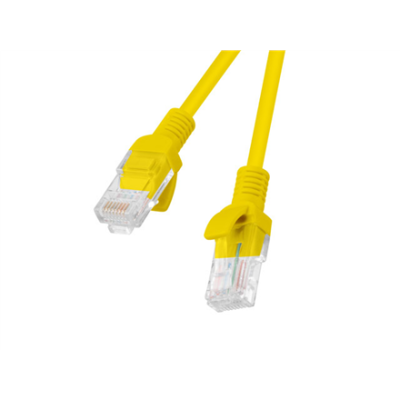 Lanberg Patchcord CAT.5E UTP 0.5M fluke passed 10-pack, Yellow  |  PCU5-20CC-0050-Y