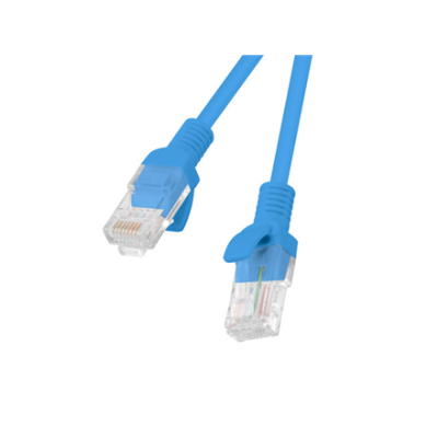 Lanberg Patchcord CAT.5E UTP 2M fluke passed 10-pack, Синий  |  PCU5-20CC-0200-B