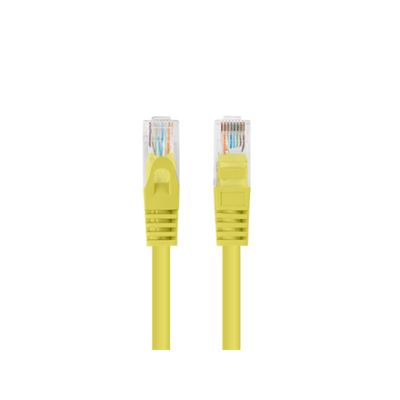 Lanberg Patchcord CAT.5E UTP 1.5M fluke passed 10-pack, Yellow  |  PCU5-20CC-0150-Y