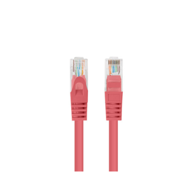 Lanberg Patchcord CAT.5E UTP 1.5M fluke passed 10-pack, Red  |  PCU5-20CC-0150-R