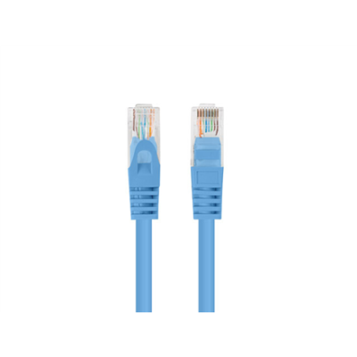 Lanberg Patchcord CAT.6 UTP 3M fluke passed 10-pack, Blue  |  PCU6-20CC-0300-B