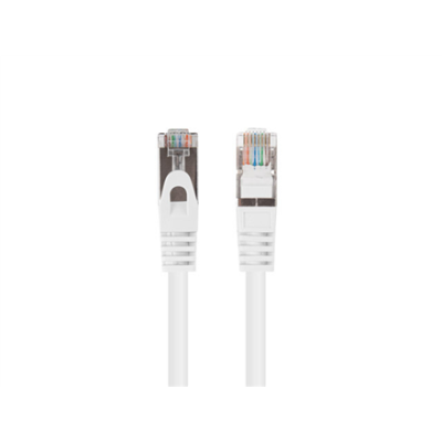 Lanberg Patchcord CAT.6 FTP 3M с сертификатом Fluke 10-pack, Белый  |  PCF6-20CC-0300-W