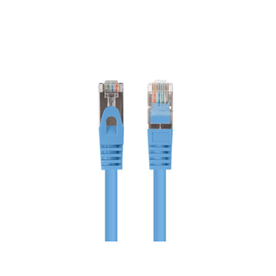 Lanberg Patchcord CAT.6 FTP 1.5M fluke passed 10-pack, Zils  |  PCF6-20CC-0150-B