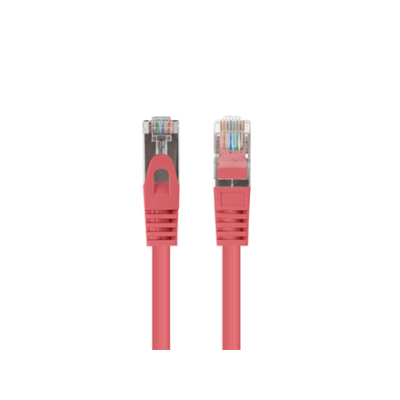Патч-корд Lanberg CAT.6 FTP 0.5M с проверкой fluke, 10 штук, Красный  |  PCF6-20CC-0050-R