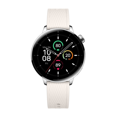 OnePlus Watch 3 (43mm)  |  Viedpulkstenis  |  GPS (satelīts)  |  AMOLED  |  1.32"  |  Sudraba tērauds