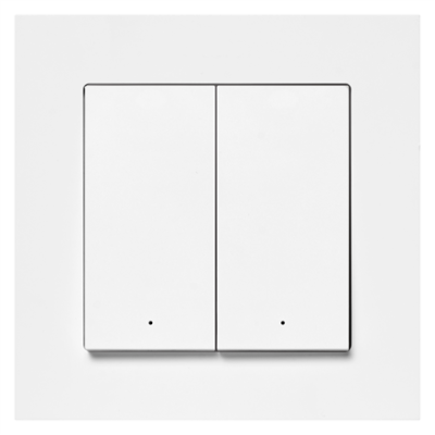 Osram SMART+ MATTER Wall Switch 2 Channel  |  White