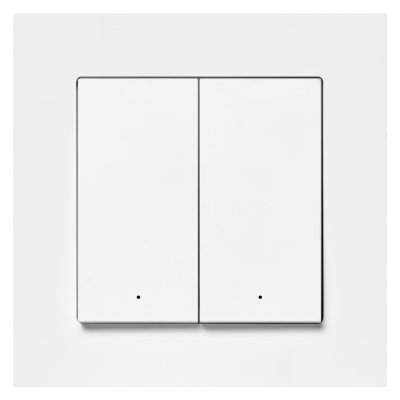 Osram SMART+ MATTER Wall Switch 2 Channel  |  White
