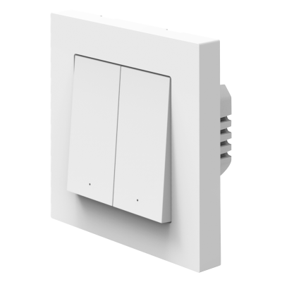 Osram SMART+ MATTER Wall Switch 2 Channel  |  White