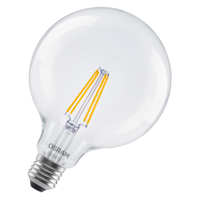 Osram SMART+ MATTER Filament Dimmable Classic Globe 827  |  E27  |  6 W  |  Warm White  |  Wi-Fi