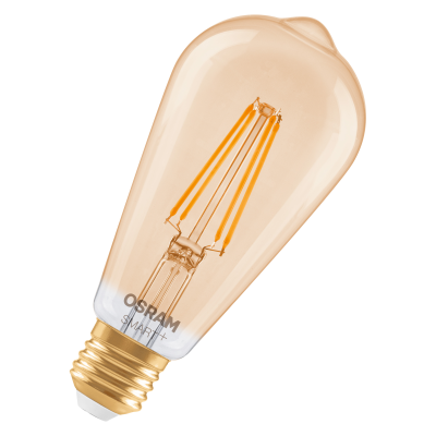 Osram SMART+ MATTER Filament Dimmable Classic Edison 53 824 Gold  |  E27  |  6 W  |  Warm White  |  Wi-Fi