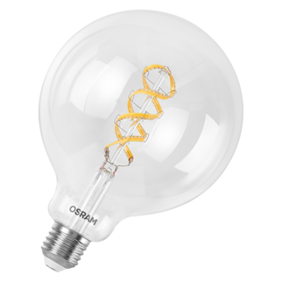 Osram SMART+ MATTER Filament Multicolor Classic Globe 125 40  |  E27  |  4.8 W  |  RGBW  |  Wi-Fi