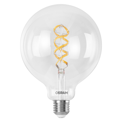 Osram SMART+ MATTER Filament Multicolor Classic Globe 125 40  |  E27  |  4.8 W  |  RGBW  |  Wi-Fi