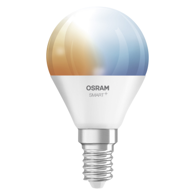 Osram SMART+ MATTER Tunable White Classic P40  |  E14  |  4.9 W  |  Tunable White  |  Wi-Fi