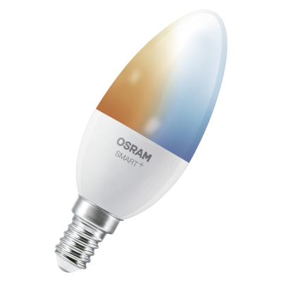 Osram SMART+ MATTER Регулируемый белый классический B40  |  E14  |  4.9 Вт  |  Регулируемый белый  |  Wi-Fi