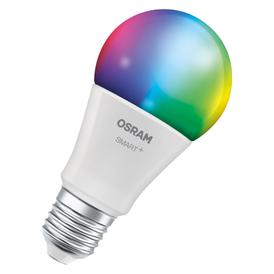 Osram SMART+ MATTER Multicolor Classic A60  |  E27  |  9 W  |  RGBW  |  Wi-Fi