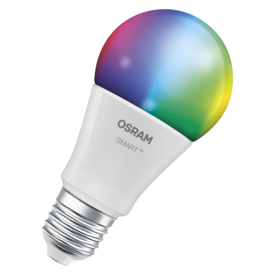 Osram SMART+ MATTER Multicolor Classic A75  |  E27  |  9.5 W  |  RGBW  |  Wi-Fi
